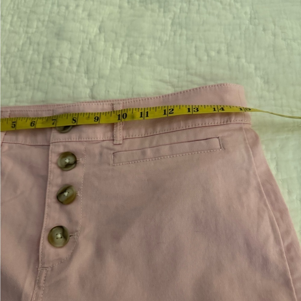 2 pair Loft shorts, size 6 EUC one pink with patch pockets & navy floral Riveria - Picture 8 of 16